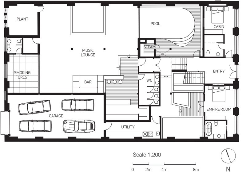 Wohnung in einem ehemaligen Lagerhaus in Sydney