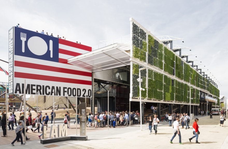 Μιλάνο Expo Pavilion Ηνωμένες Πολιτείες 2015