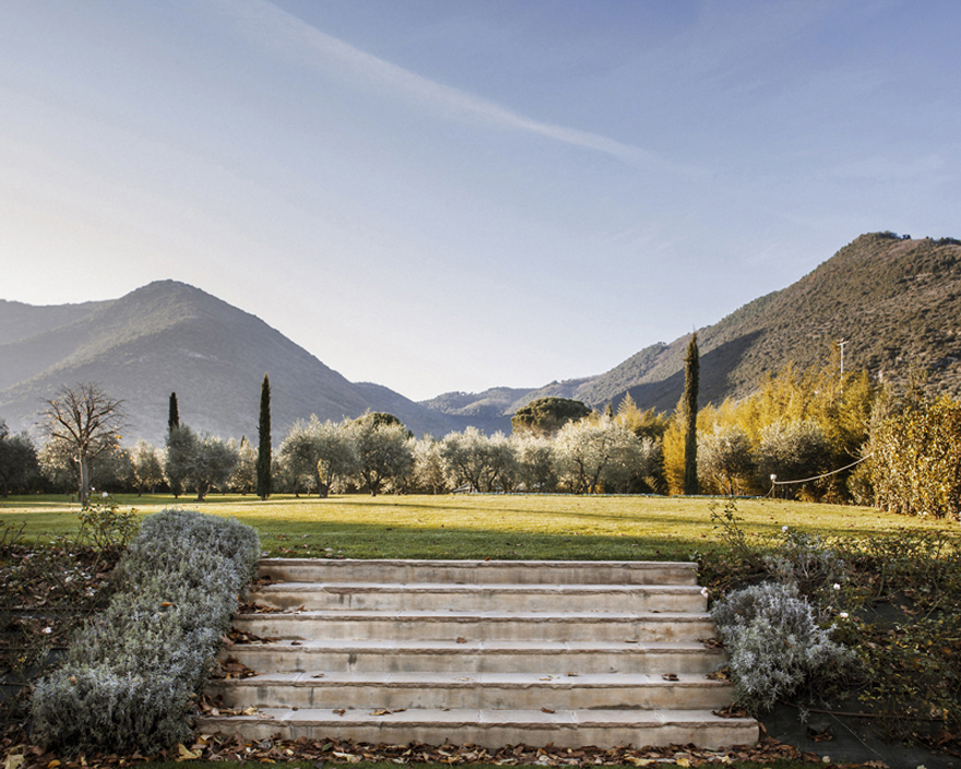 Rodeada pela natureza da Toscana