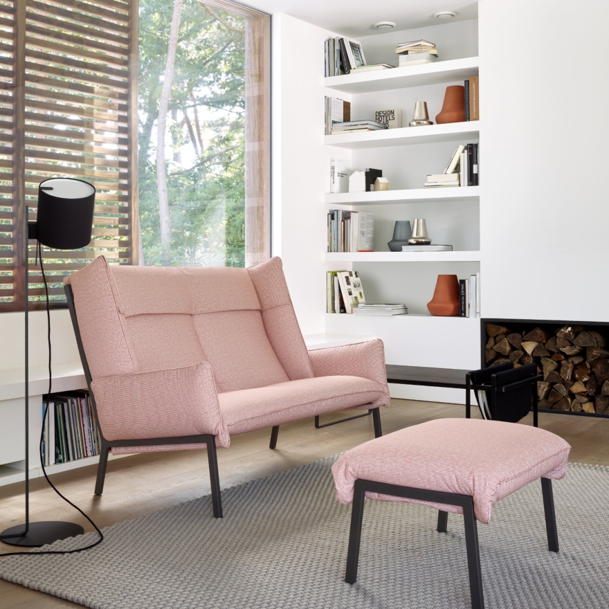 Poltrona com orelhas Beau Fixe, Inga Sempé para Ligne Roset 01