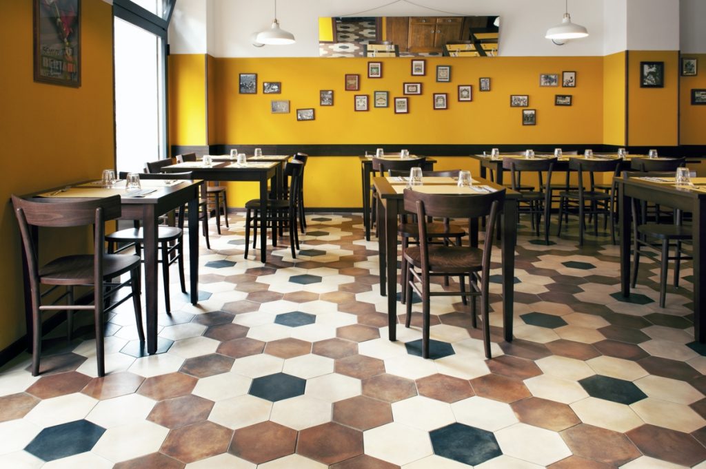 ristorante Trippa di Milano, trattoria old school interior design vintage