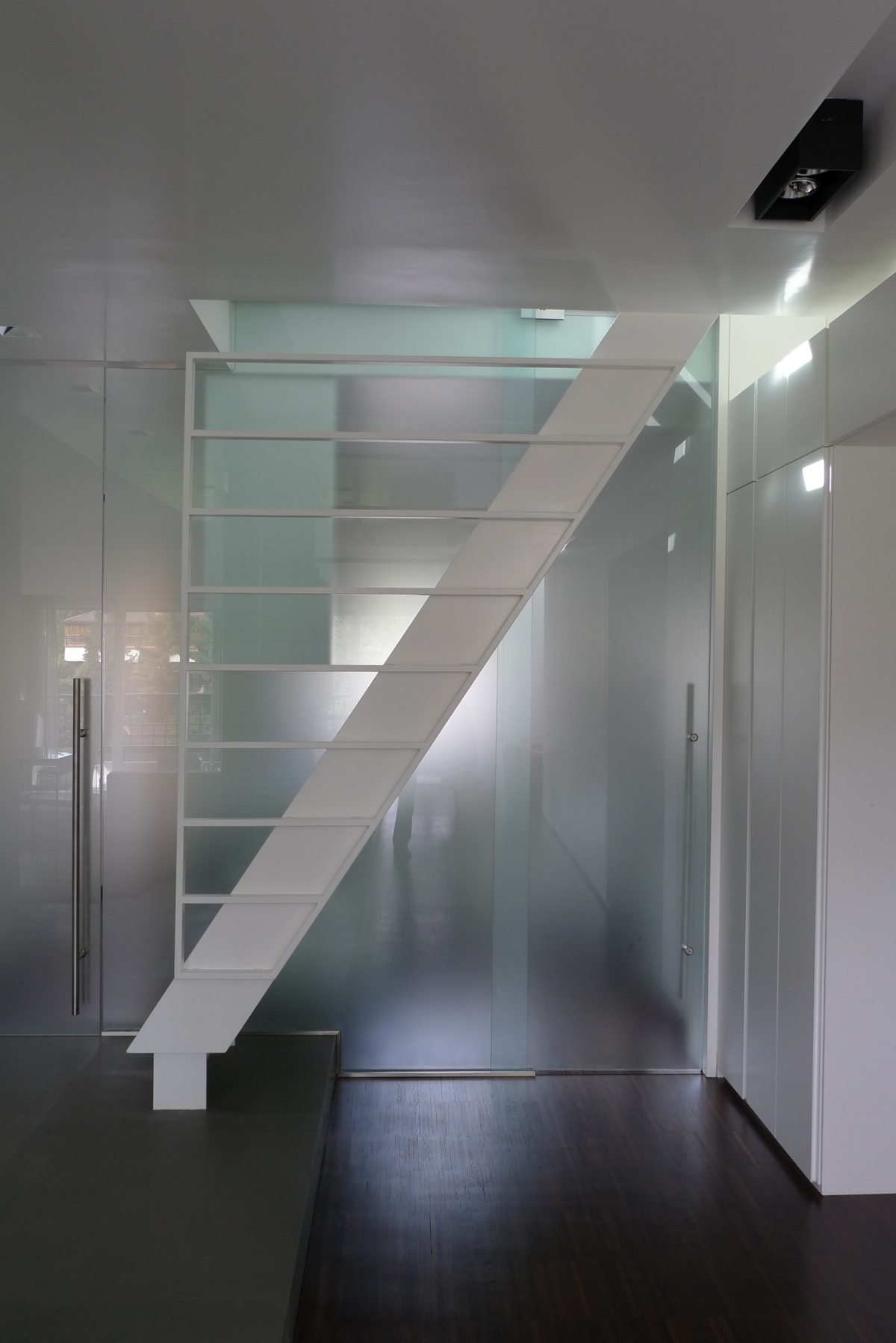Redevelopment of an attic Roman Westway Architects, interior staircase