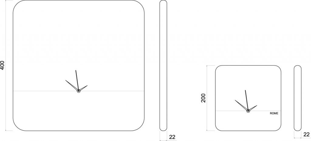 Radius Timepiece zon masa