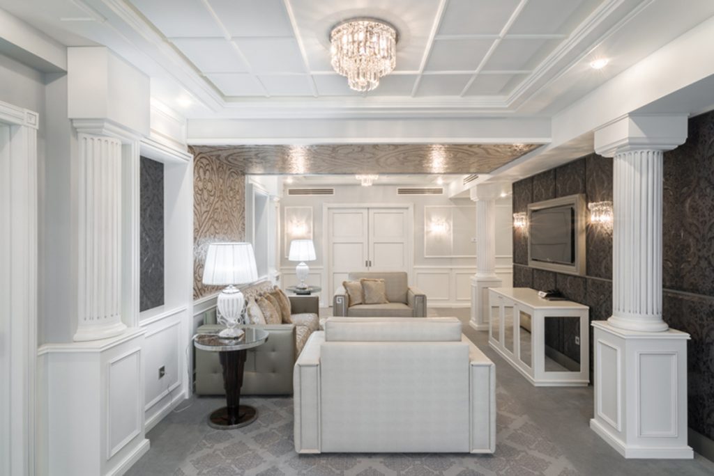 The living area of ​​the Executive Suite - Decoration by Francesco Molon