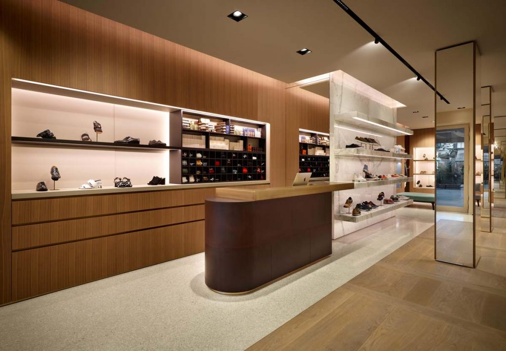Giuseppe Bartoli shoe showroom