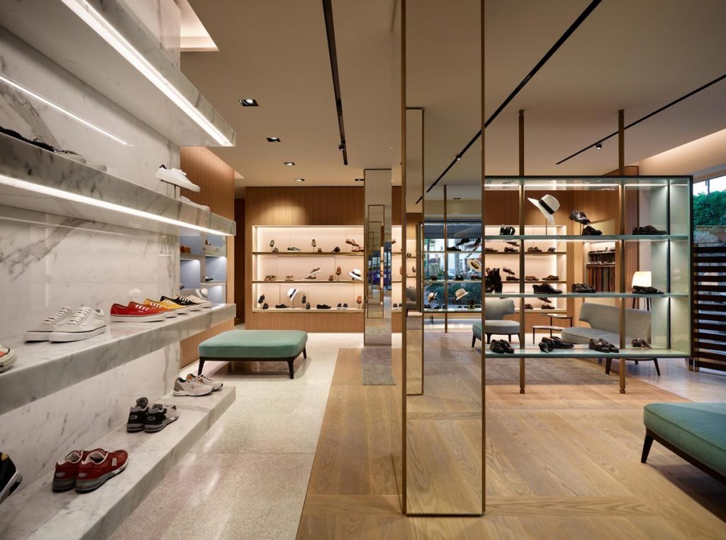 Giuseppe Bartoli shoe showroom