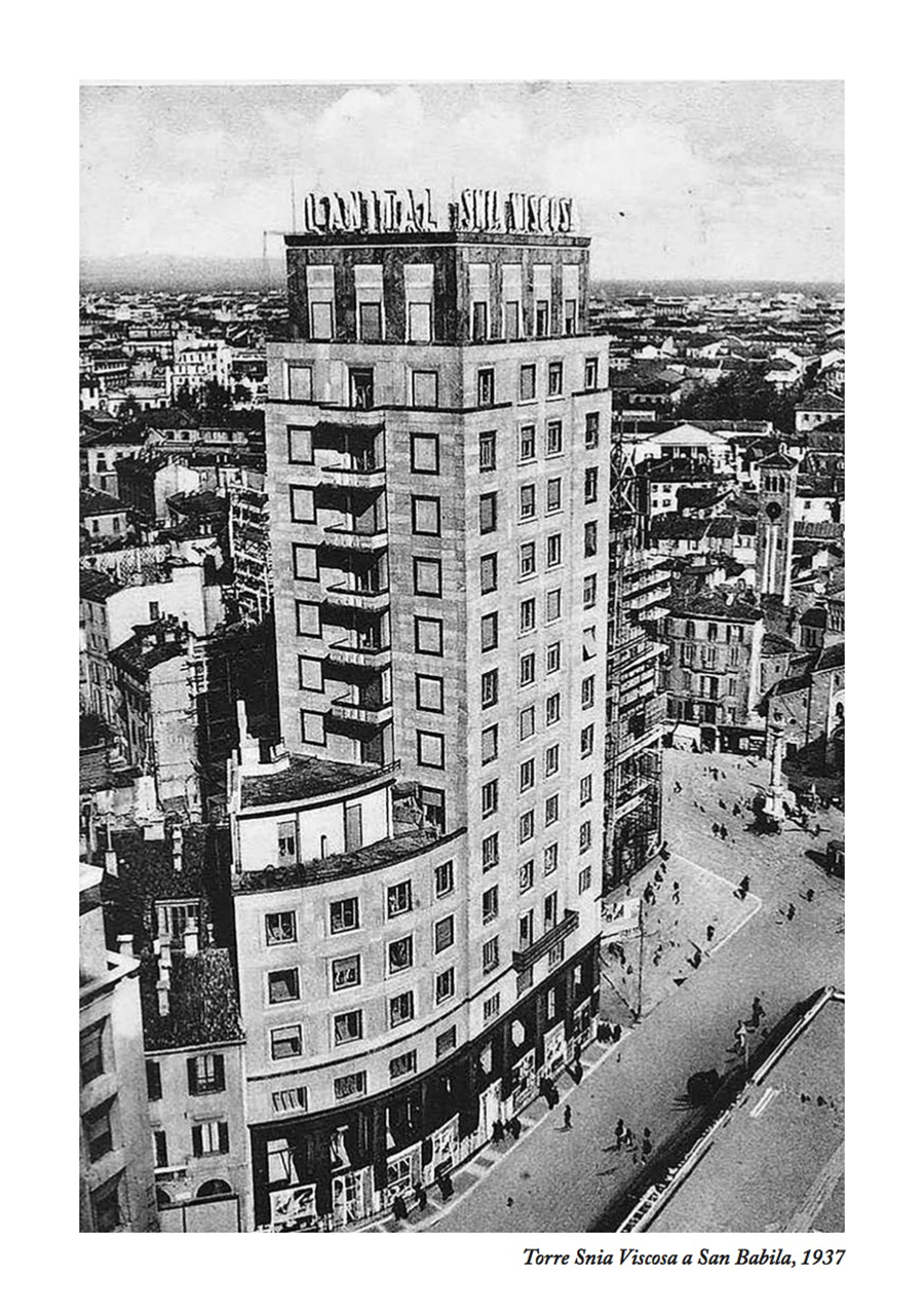 Torre-SNIA-βισκόζ-Σαν-Babila-1937