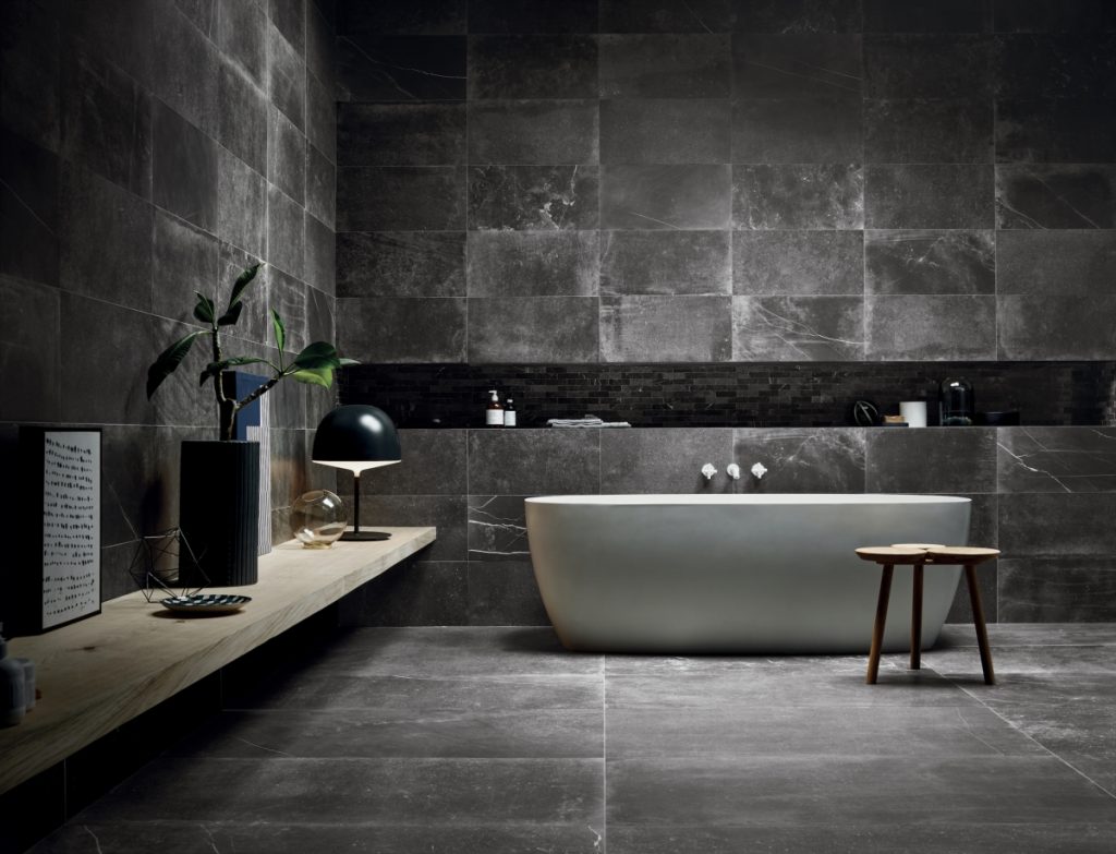 ceramiche piemme uniquestone nite floor 60x120cm wall 30x60cm amp mix all 30x30cm