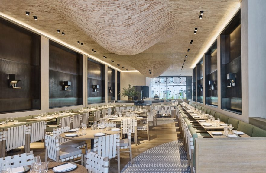 fucina εστιατόριο london από την αρχιτεκτονική του Andy Martin 01