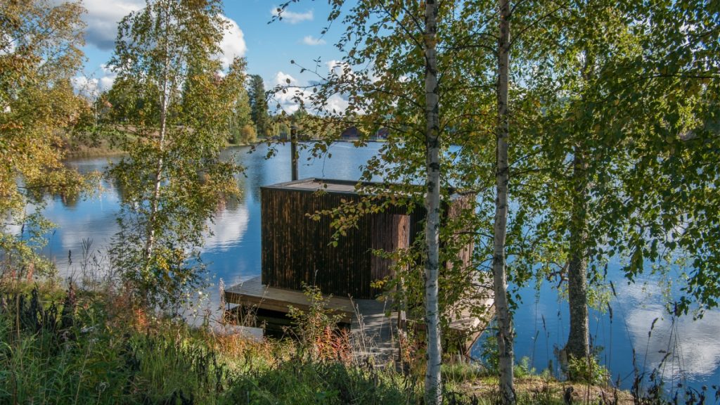 sauna flottant petit atelier d'architecture