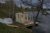 floating sauna work in progress