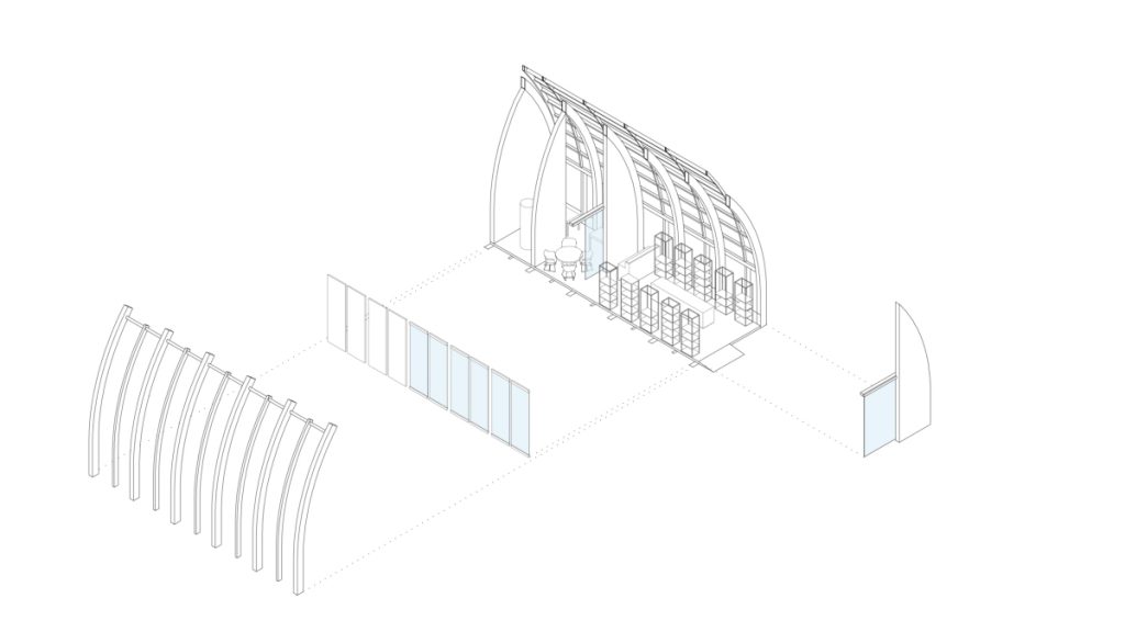 projeção axonométrica