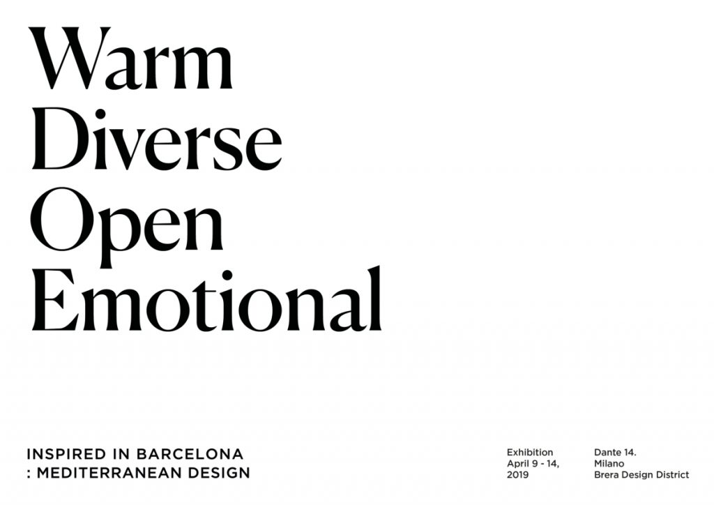 Inspirado en el diseño mediterráneo barcelonés.
