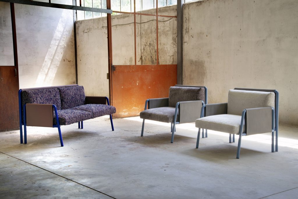 Adrenalina präsentiert die SWING-Kollektion von Debonademeo Design-Sofas und -Sesseln