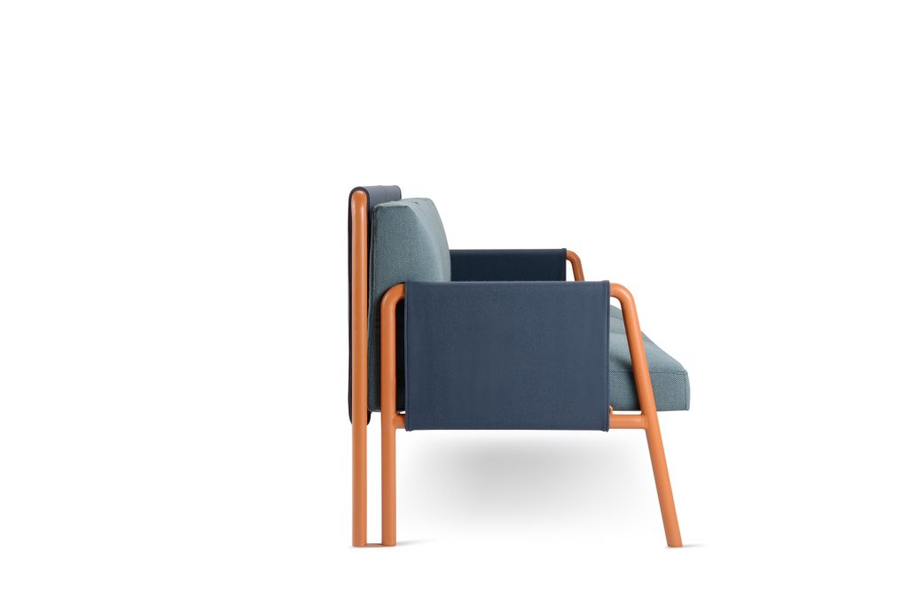 Three-seater Swing sofa design Debonademeo for Adrenalina
