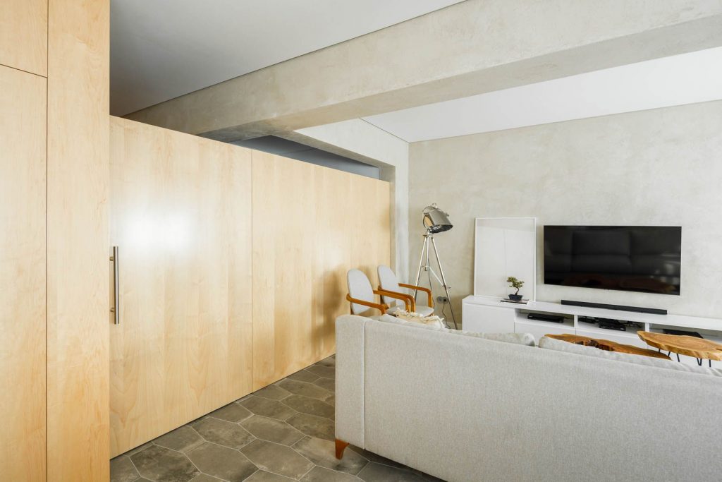 Appartement rénové pendant la pandémie, architectures Paulo Moreira