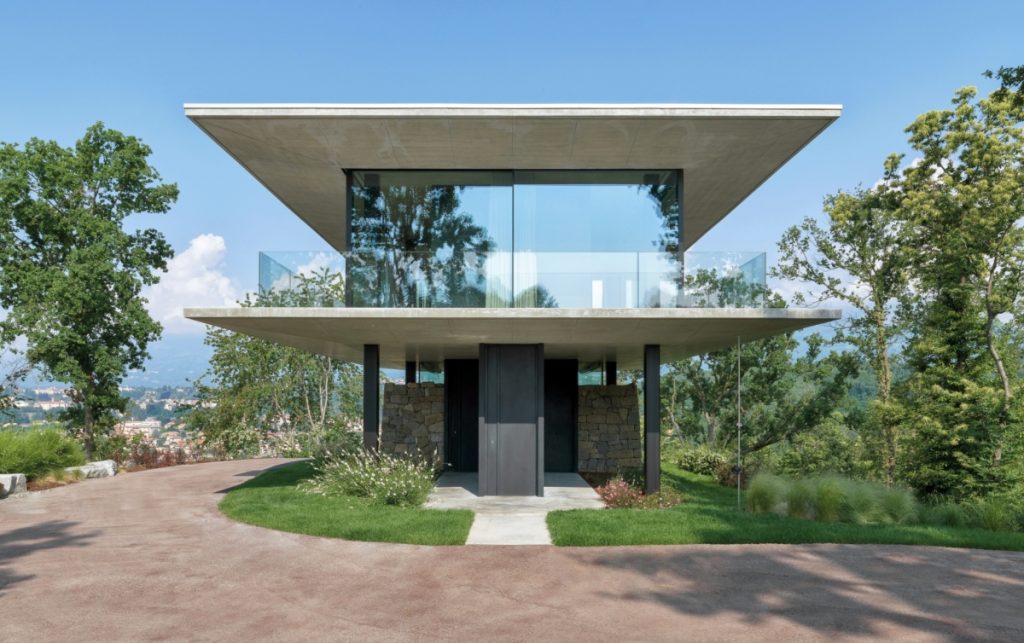 Teca House un conteneur transparent immergé dans la nature Federico Delrosso Architects
