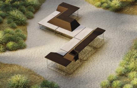 Salone del mobile 2022 : « CREST The Outdoor Landscape System » Stefano Boeri Interiors pour Unopiù