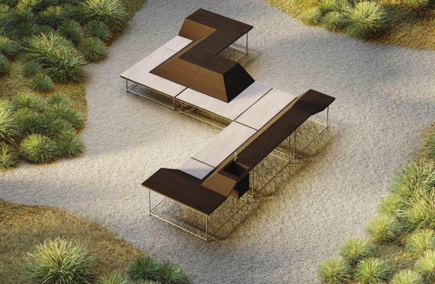 Salone del mudah alih 2022: “CREST The Outdoor Landscape System” Stefano Boeri Interiors untuk Unopiù
