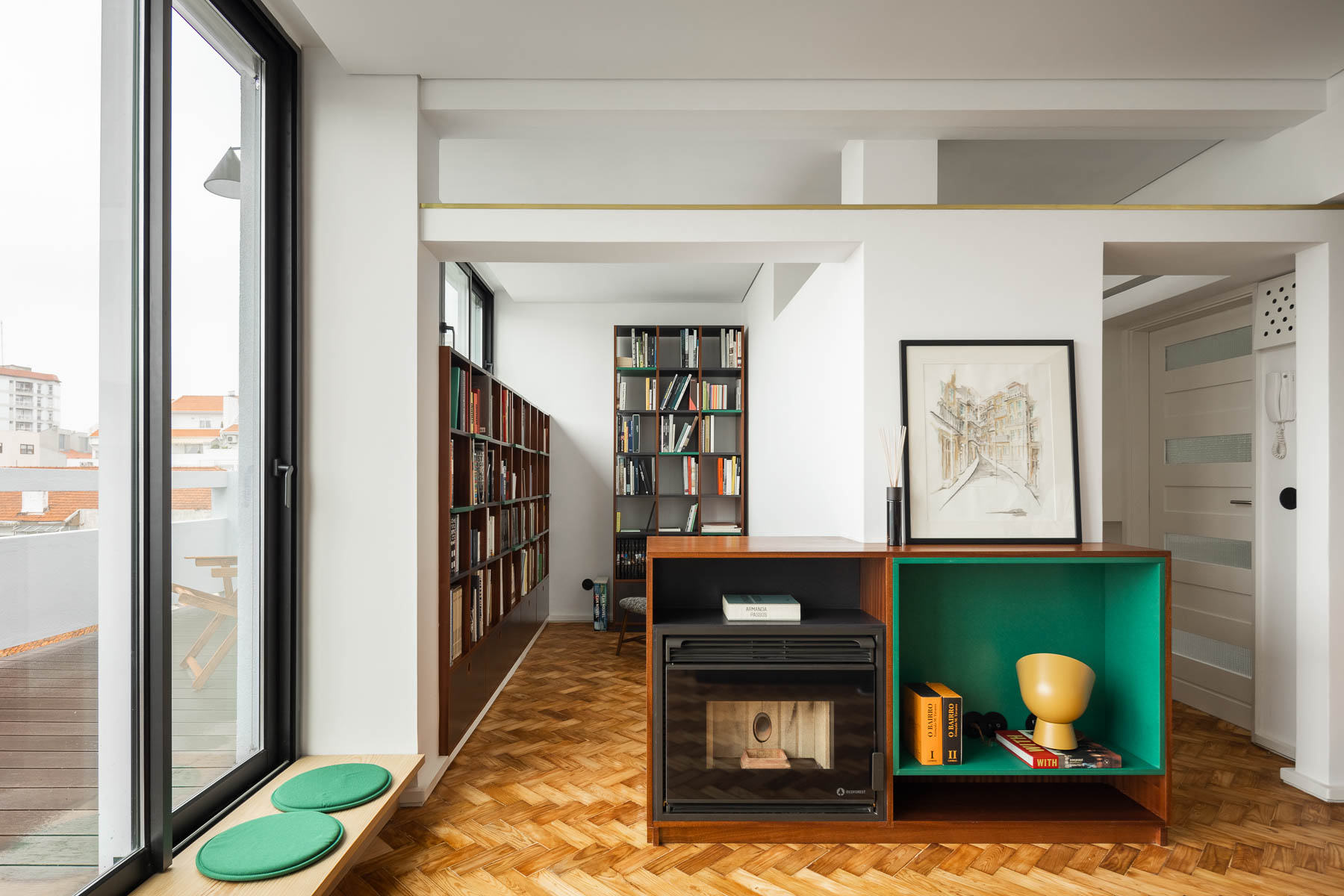 Come trasformare un appartamento anni ’50 in una casa contemporanea, appartamento Santos Pousada – Hinterland Architecture Studio