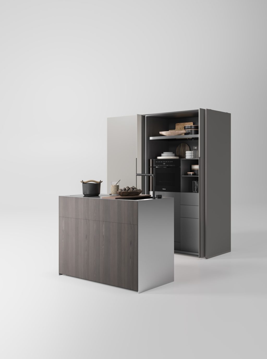 Falper Small Living Kitchens - design Andrea Federici