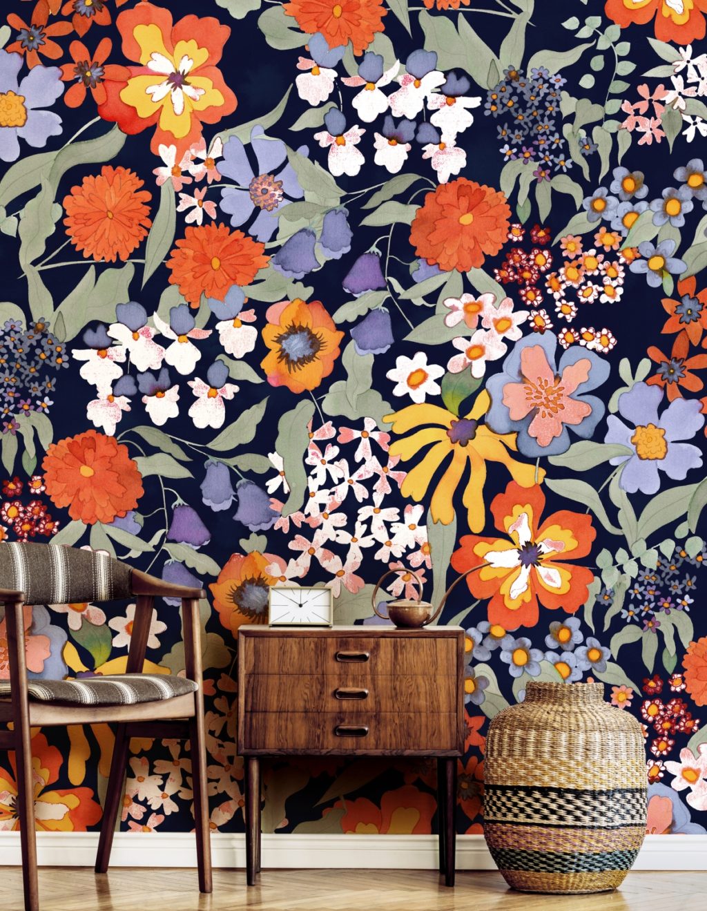 Design a living space with Wallpepper Bloomed AMB wallpaper