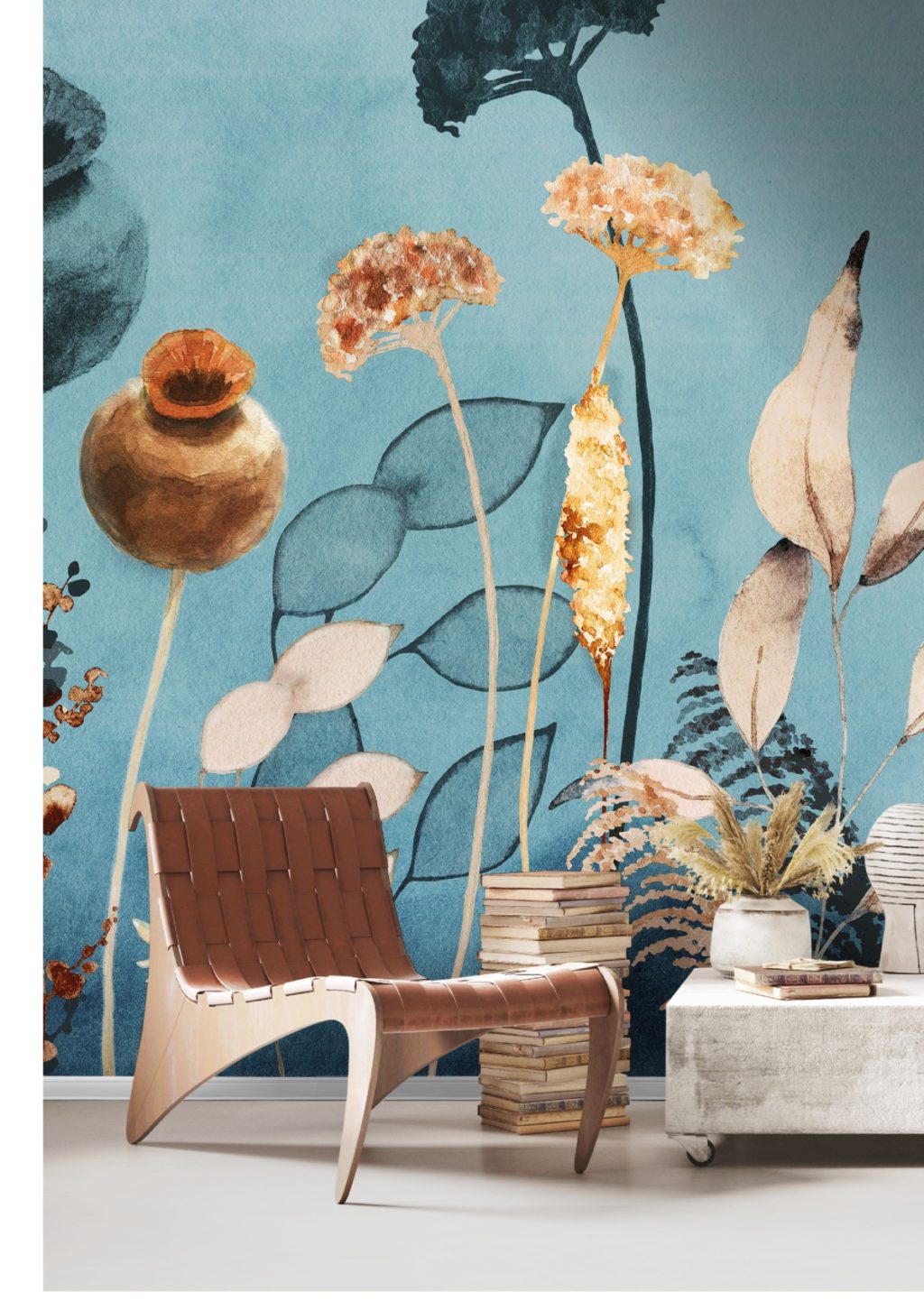Design a living space with Wallpepper Flower season AMB wallpaper