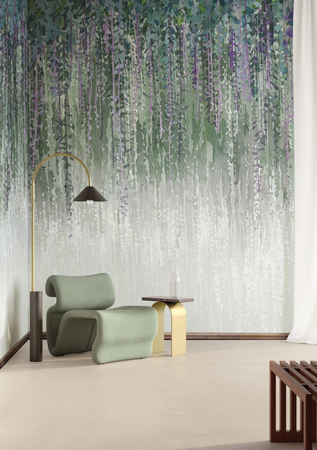 Design a living space with Wallpepper Fuji Nuance AMB wallpaper