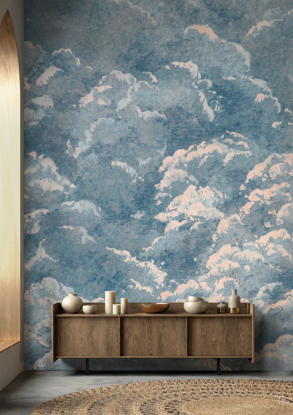 Design a living space with Wallpepper Nubi AMB wallpaper