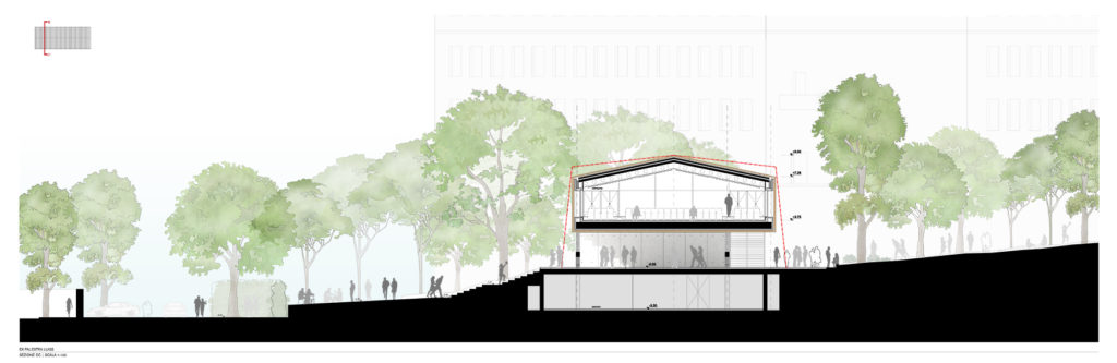 Alvisi Kirimoto Νέο σχολικό κτίριο LUISS έγχρωμης διατομής