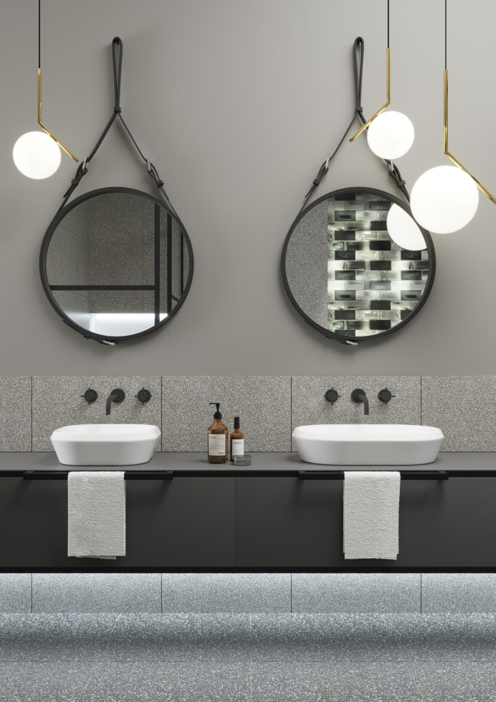 Minimal Pop Environment Washbasins detail new