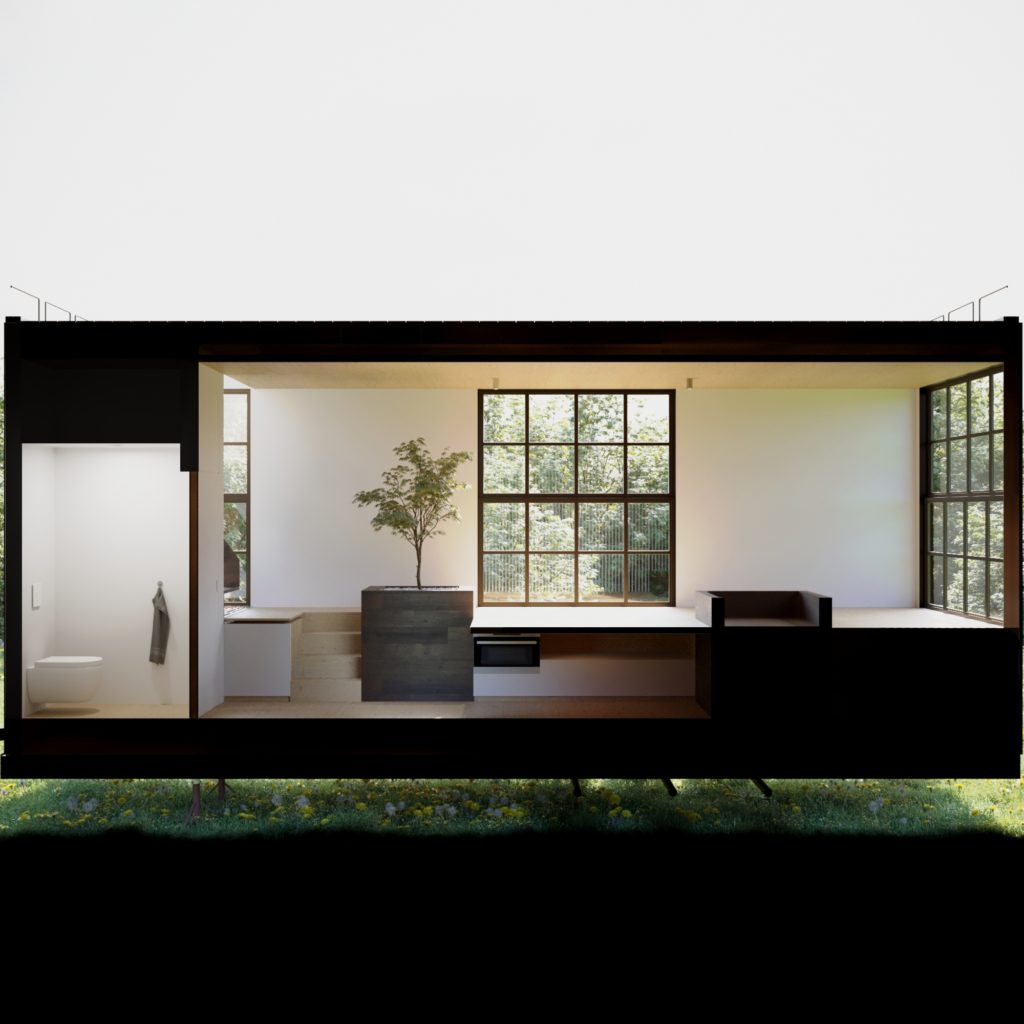 La casa mobile perfetta ADAPTIVE TINY HOUSE Formatarchitecten