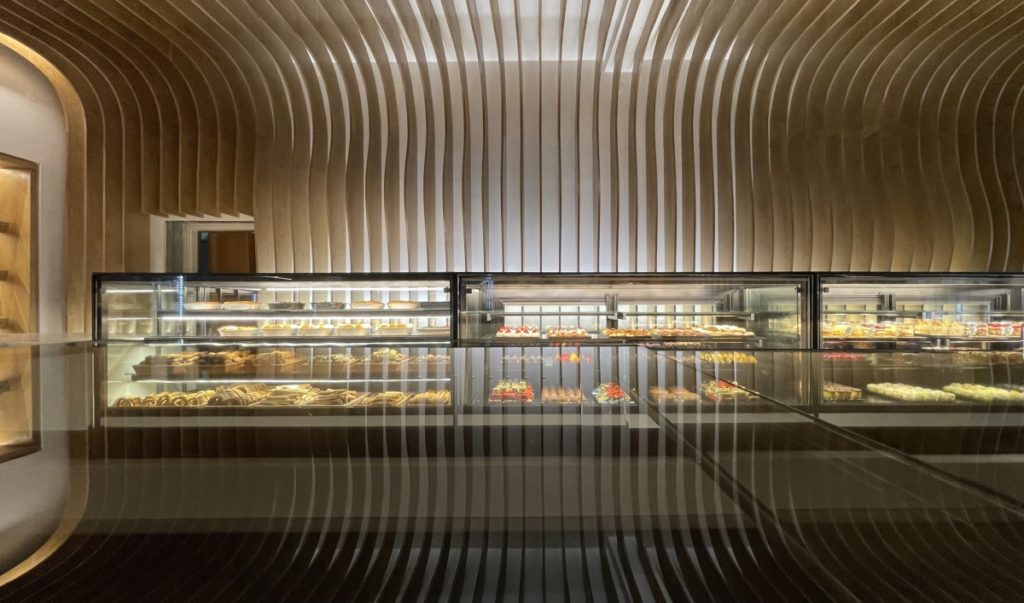Bakery and pastry shop in Greece by ARCHE Architecture Design Lab photo credits Christos Dionysopoulos