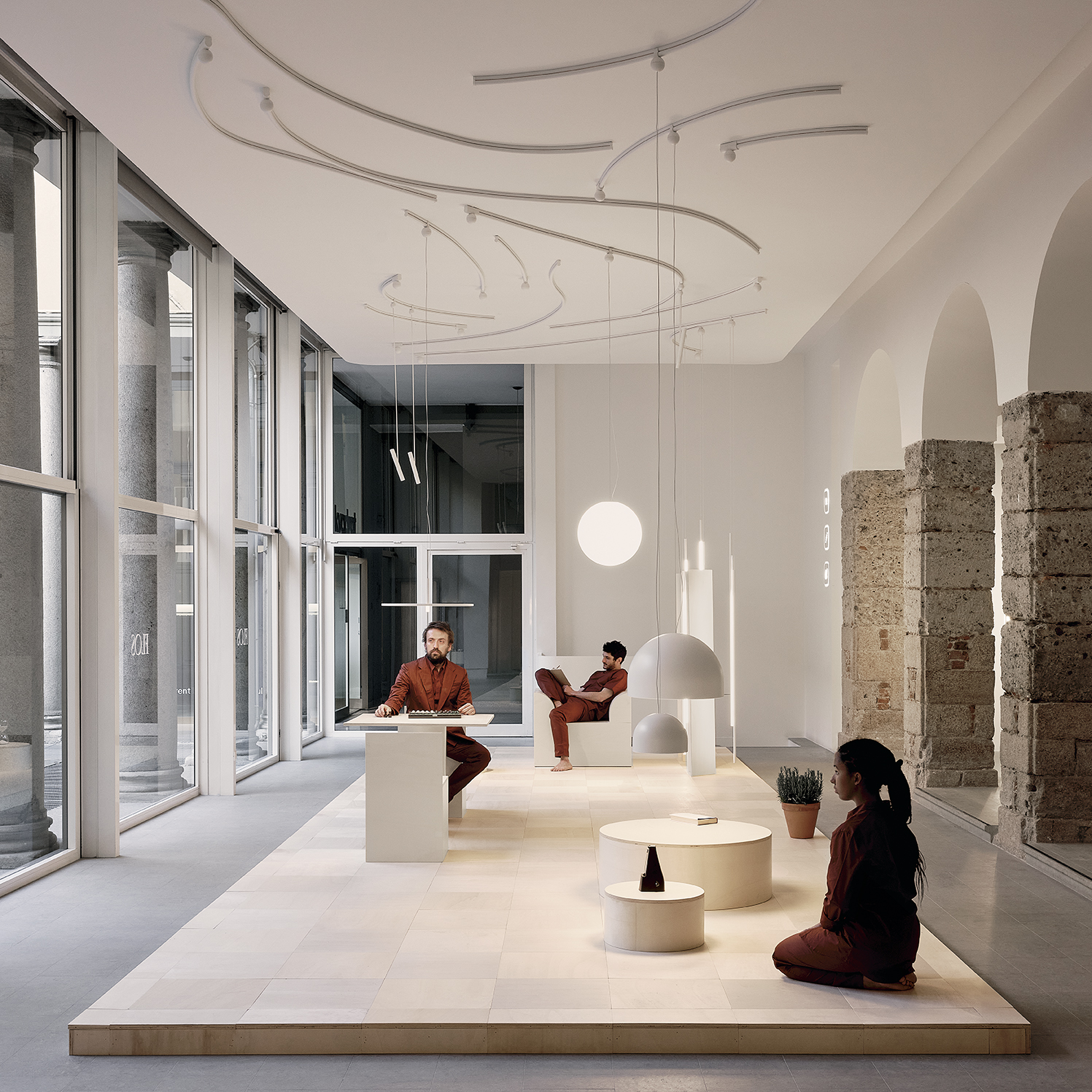 My Circuit by Michael Anastassiades for Flos: when the binary becomes decorative and poetic, Milan Design Week 2023 - Design Magazine