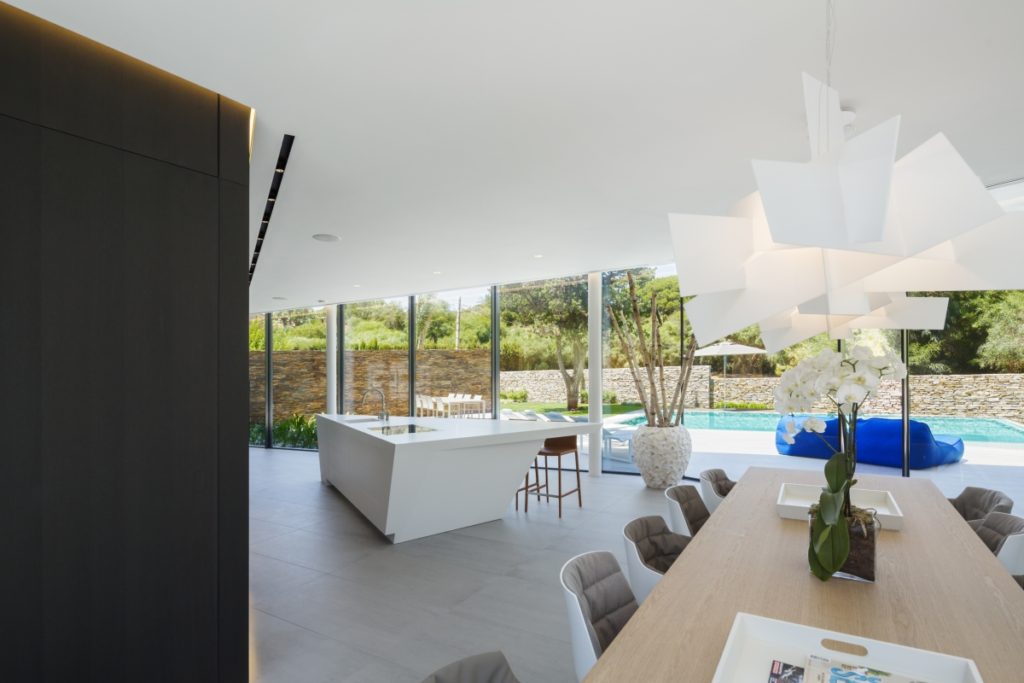 HIMACS Cool Blue Villa in Marbella by DV Architects Culimaat TA A