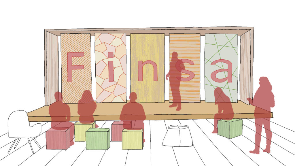 FINSA's Sense of Wood Charla Credits arch