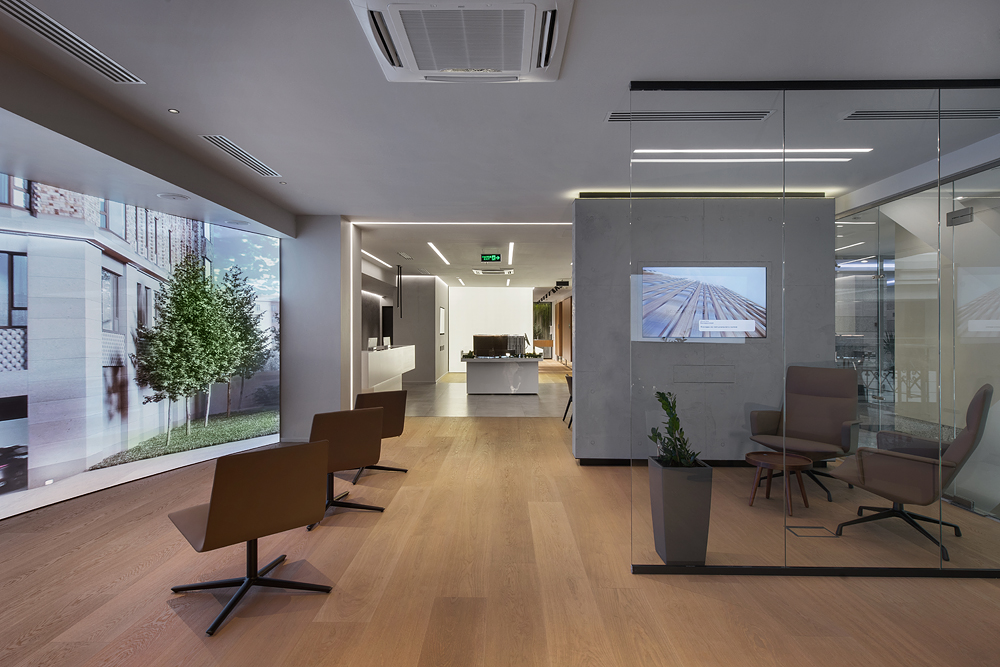 Armonia tra minimalismo e comfort il nuovo ufficio di GloraX. Archpoint studio