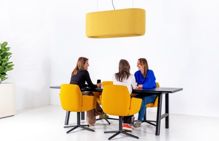 BuzziProp Beam the suspension lamp that creates acoustic comfort