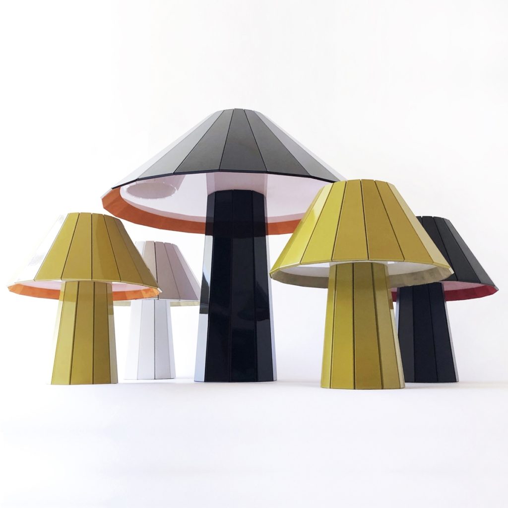 Maja functional and sustainable folding lighting. Designed by Magdalena Boggiano
