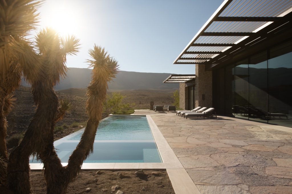 An environmentally conscious residence in Nevada. Daniel Joseph Chenin Ltd