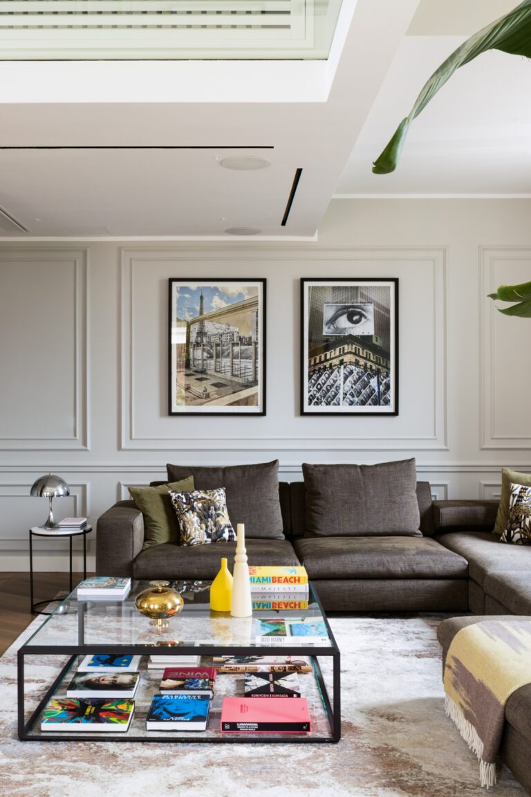 View of A Bespoke Refurbishment Project of a Penthouse in the Center of Milan ...