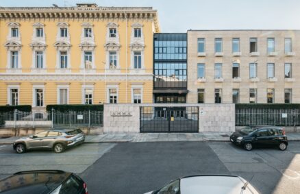 Renovierung des Hauptsitzes der Industriegewerkschaft Turin. Italien und Partner