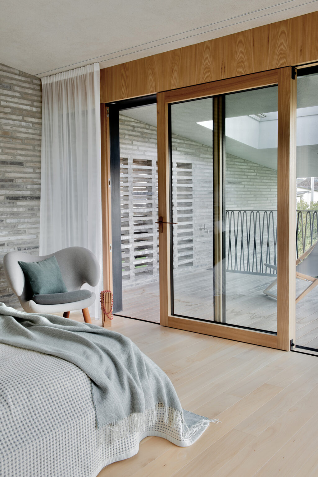 Premier étage, chambre double avec terrasse ©Paolo Abate