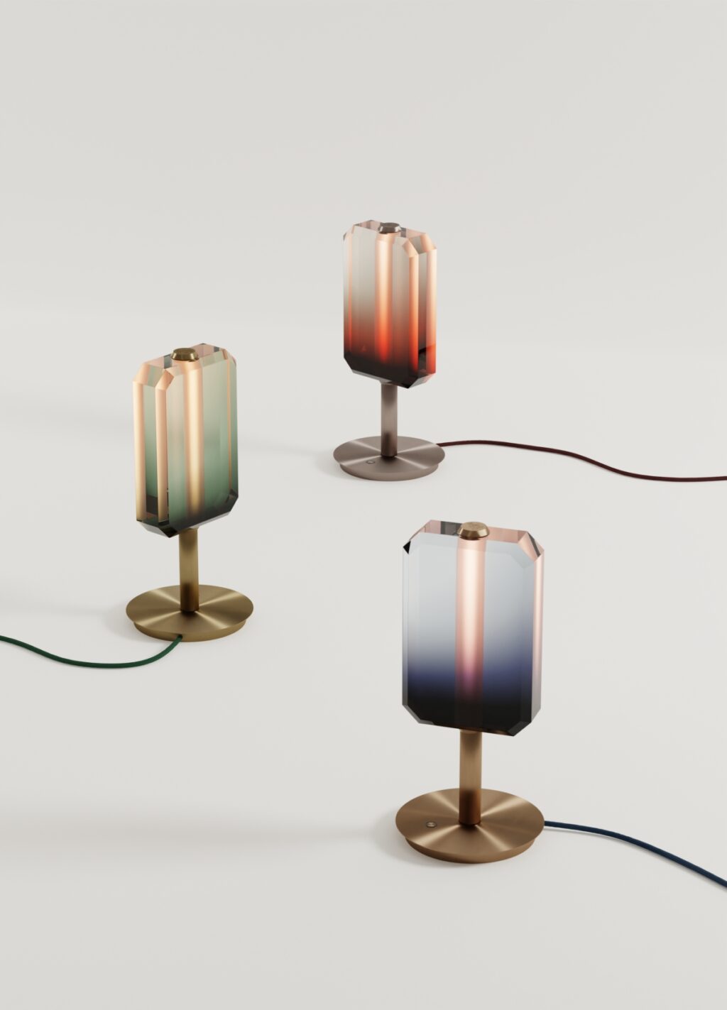 Lucente: the light reflections of precious stones for a timeless