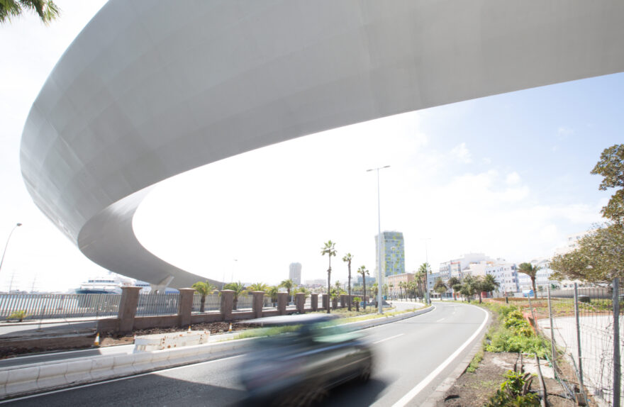Πεζογέφυρα Onda Atlantica Ένα εικονίδιο ελαφρότητας και αστικής καινοτομίας. Αρχιτεκτονική Onda. Αρχιτεκτονική Checa