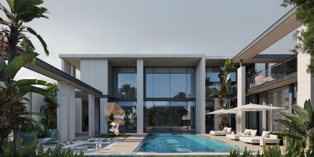 Villa de luxe à Doha avec une atmosphère de retraite spa