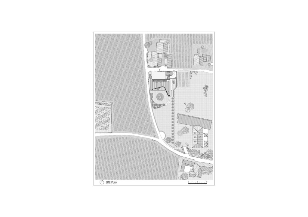 Plan du site Visibilio House MoDus Architects