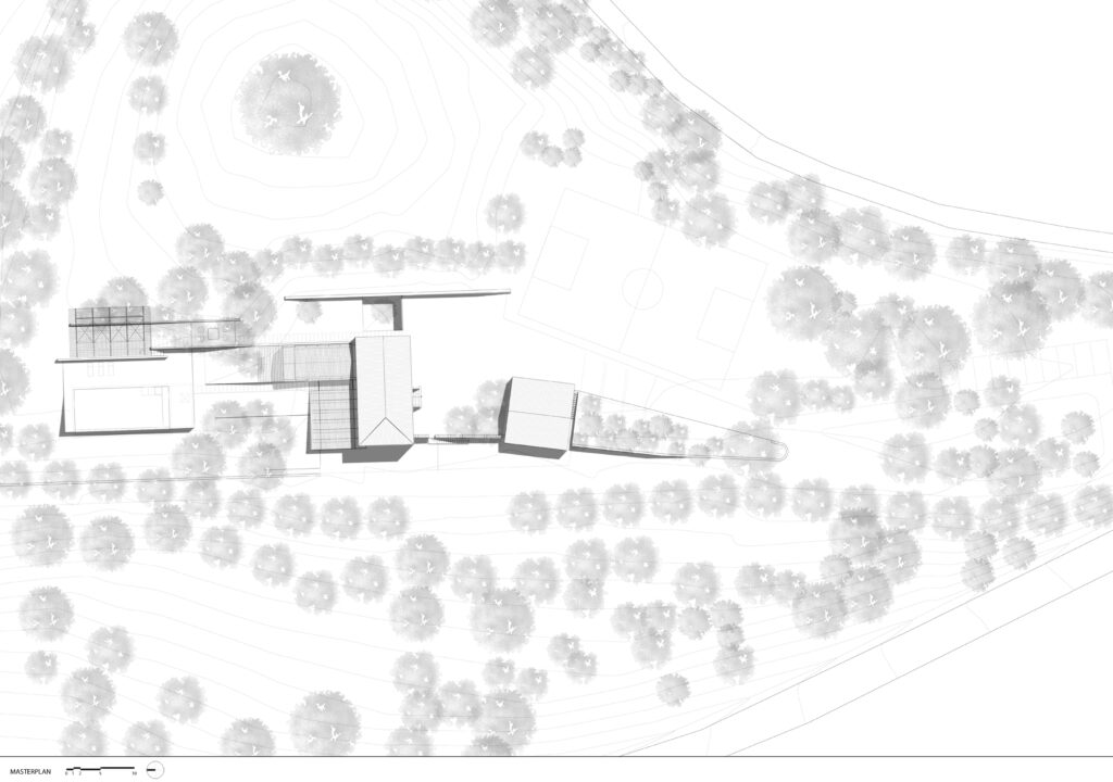 Plan directeur de la Villa K d'Alvisi Kirimoto