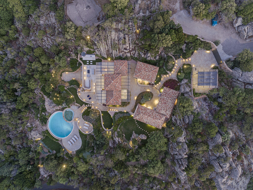 Vista aérea con el dron ©Mattia Caprara y Flavio Pescatori
