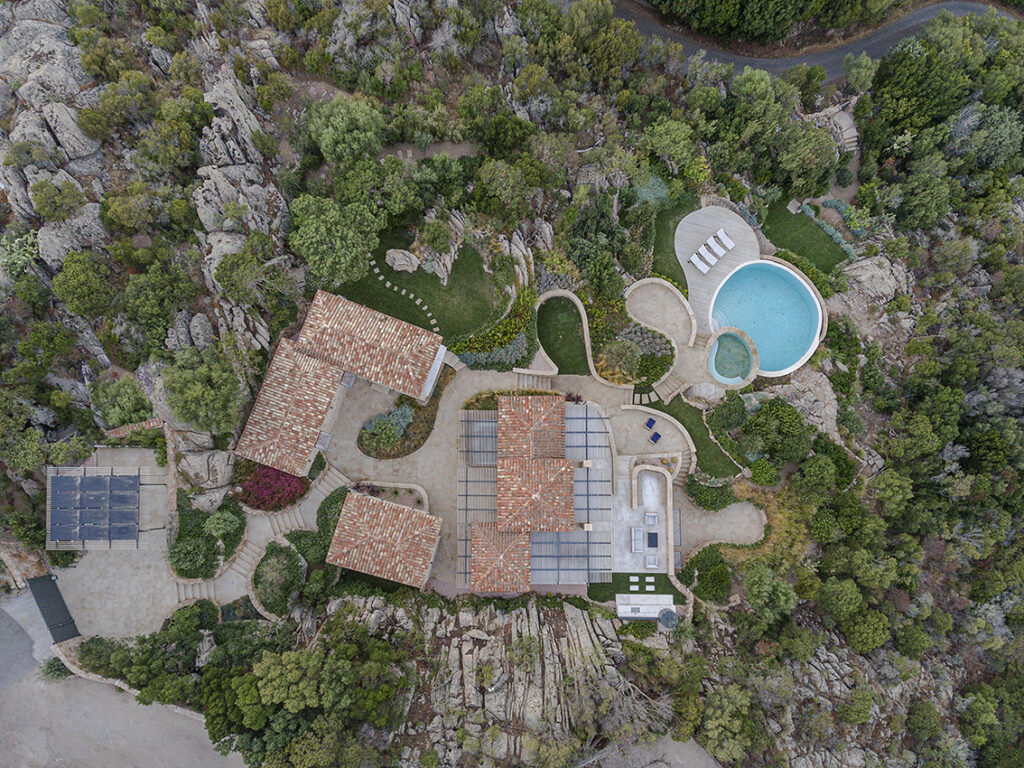 Vista aérea con el dron ©Mattia Caprara y Flavio Pescatori